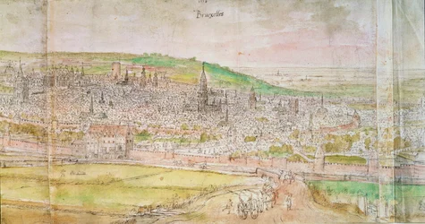 Panoramic View of Brussels